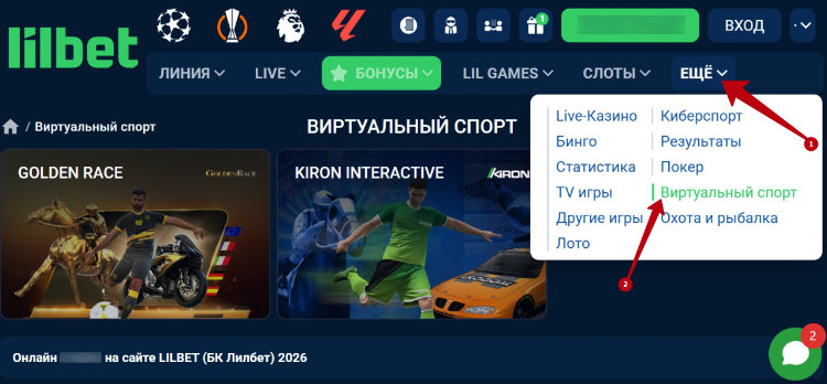 Виртуальный спорт