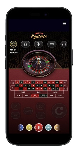 Стол для игры в рулетку