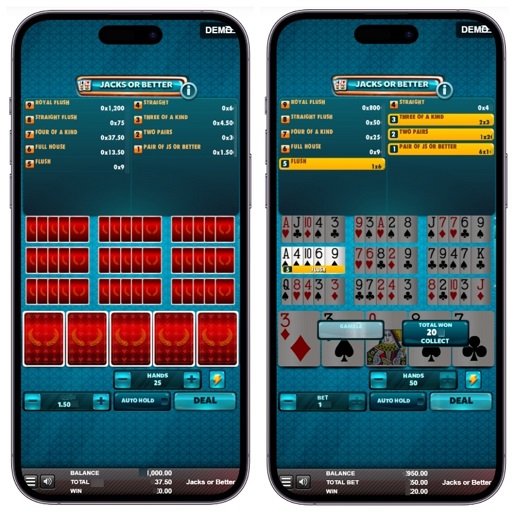 Интерфейс игрового автомата